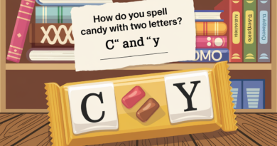 How do you spell candy with two letters